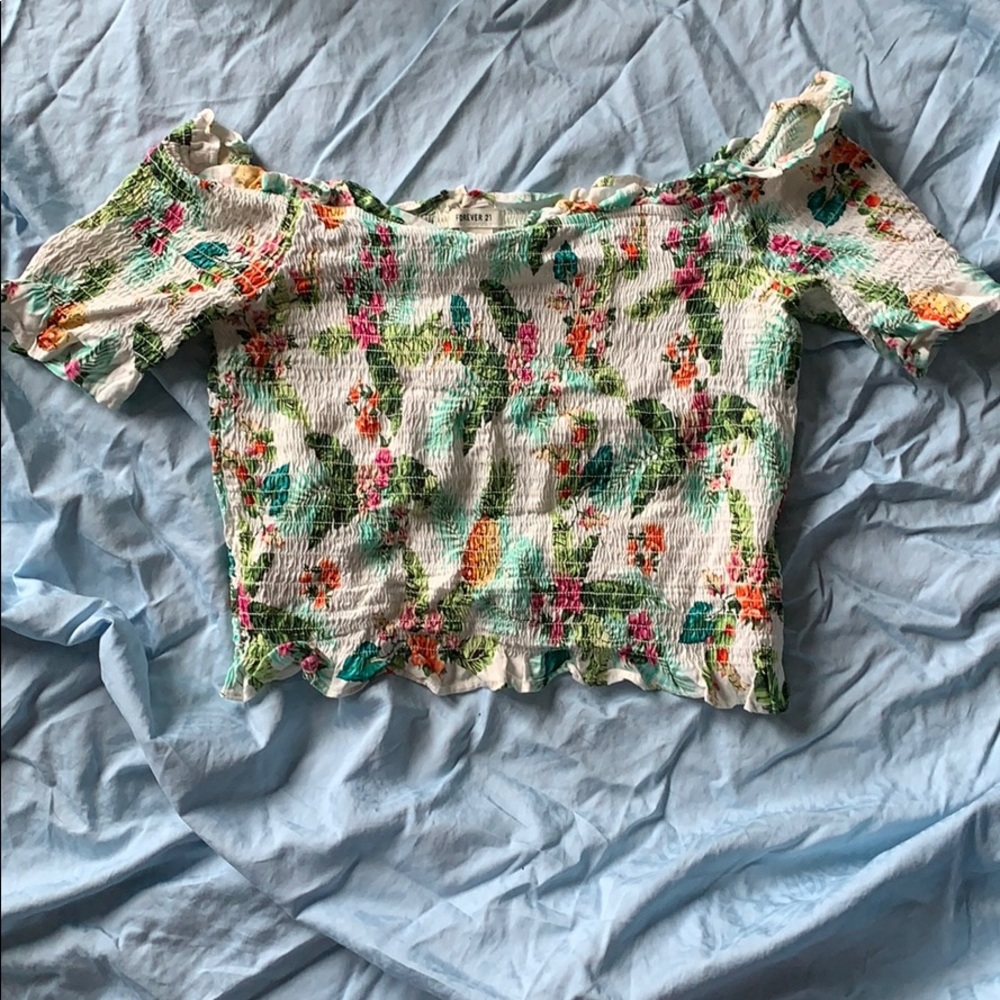 cropped, cinched crop top